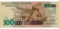 Brazil 100000 1992 UNC P-235/a